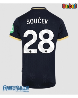 West Ham United Tomas Soucek #28 Tricou Fotbal Replică 2025-26 Barbati Treilea